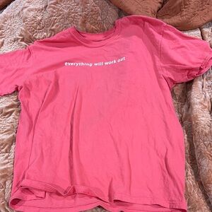 Pink Graphic T-Shirt